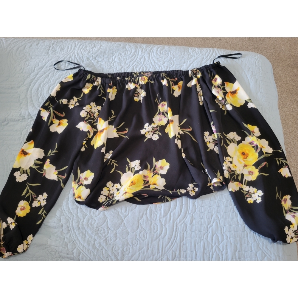 Off-Shoulder Forever 21 Shirt